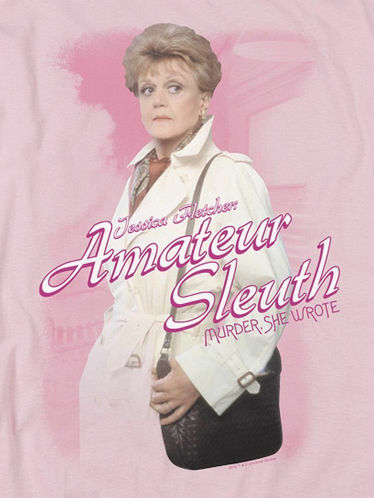 Load image into Gallery viewer, Murder She Wrote - Amateur Sleuth Pink T-Shirt
