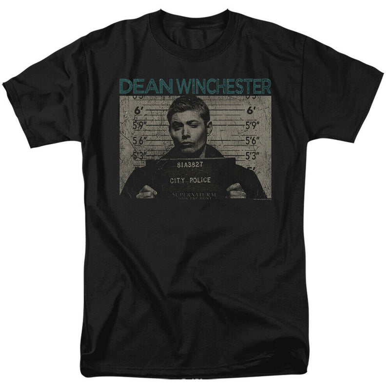 Supernatural - Dean Winchester Mug Shot T-Shirt