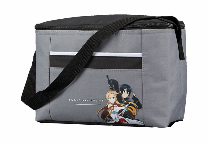 Sword Art Online Bolsa de almuerzo térmica térmica, caja de botín anime