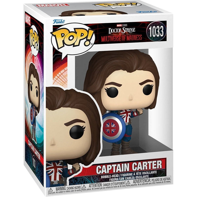 Chargez l&#39;image dans la visionneuse de la galerie, Funko POP! Marvel : Doctor Strange - Multivers de la folie - Capitaine Carter
