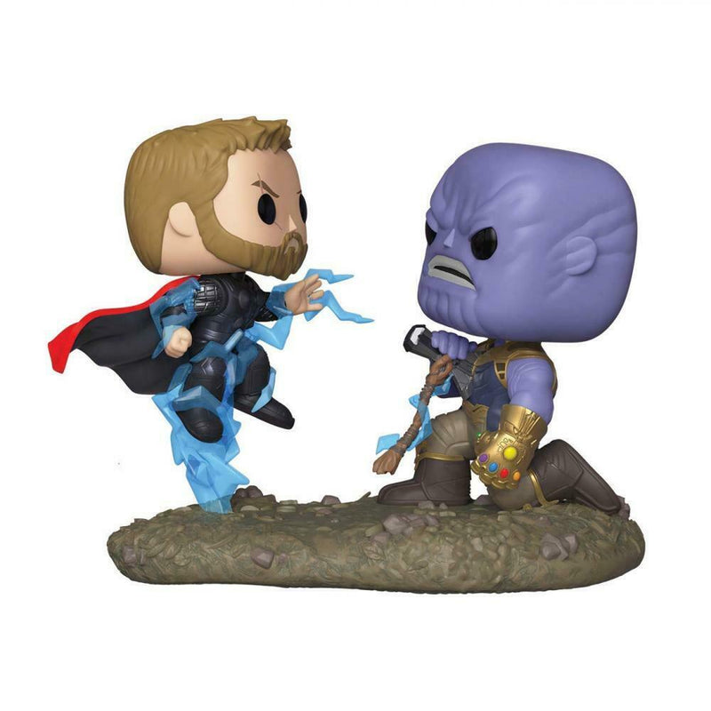 Movie Moments: Marvel - Thor vs Thanos Pop Vinyl Figures - Kryptonite Character Store