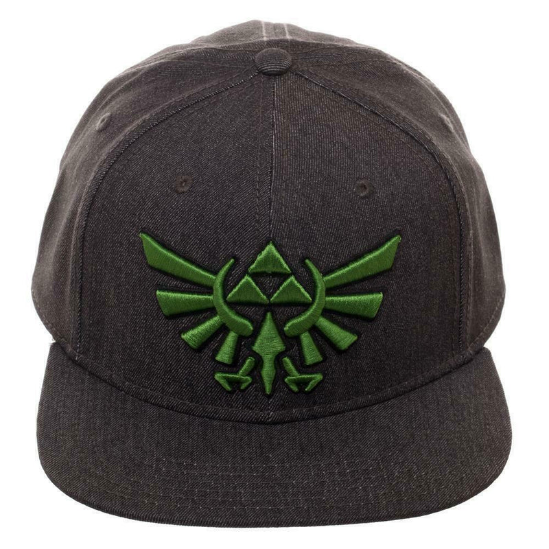 Legend Of Zelda Logo Green Hat - Kryptonite Character Store