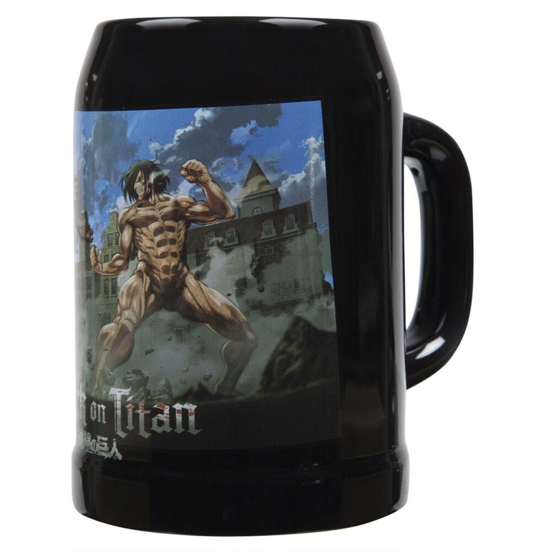 Attack on Titan - Titans Fight Ceramic Stein