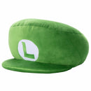 Nintendo Super Mario Club Mocchi-Mocchi Luigi Hat 16 Inch Plush Figure - Classic Green Luigi Hat- Kryptonite Character Store