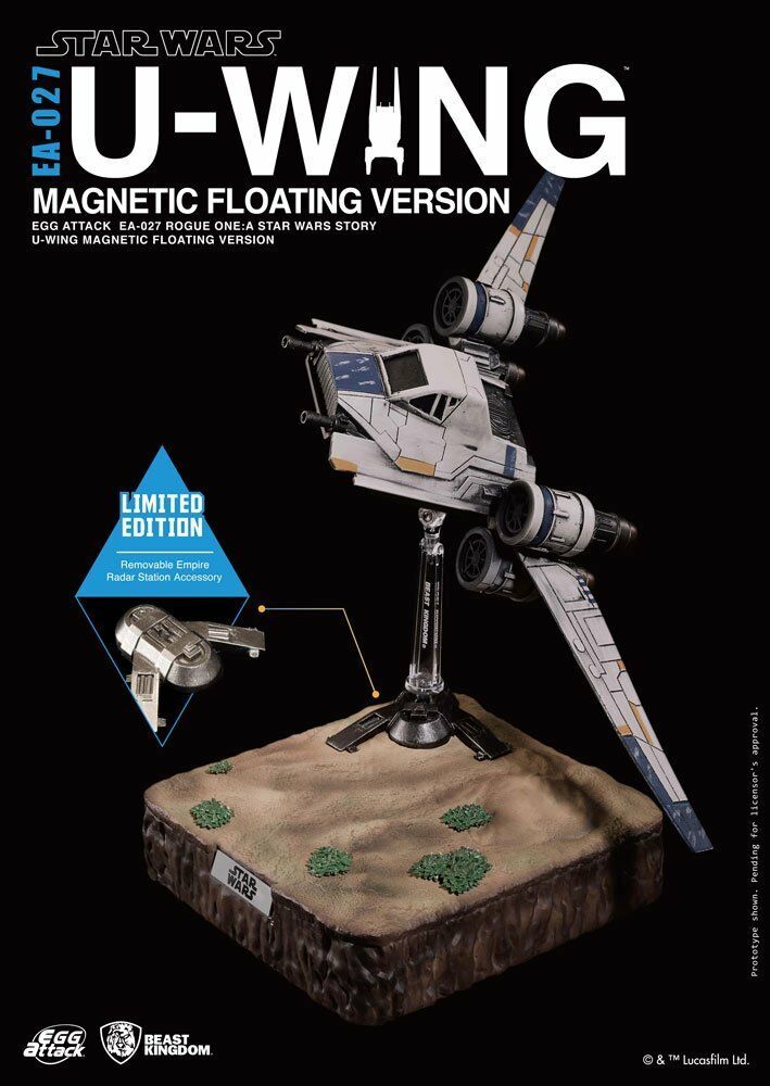 Star Wars: Rogue One U-Wing Magnetic Floating Vehicle - Kryptonite Character Store