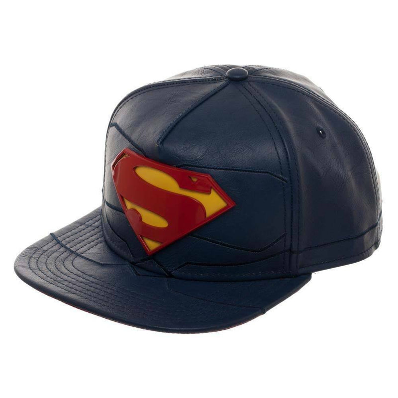 Superman Rebirth Vinyl Men's Blue Hat - Kryptonite Character Store