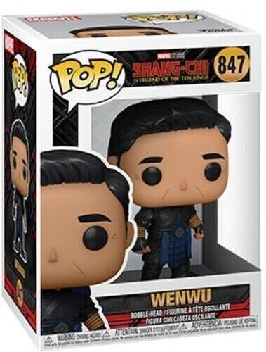 ¡Funko Pop! Marvel: Figura de vinilo Shang-Chi Wenwu