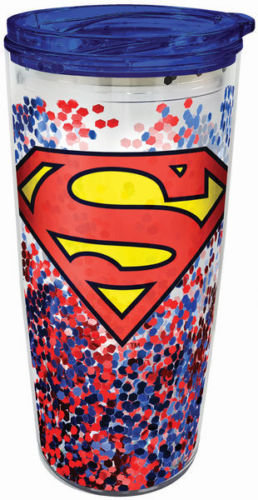 Superman Acrylic 18oz. Travel Mug - Kryptonite Character Store