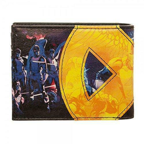 X-Men Fabric Applique Bi-Fold Wallet - Kryptonite Character Store