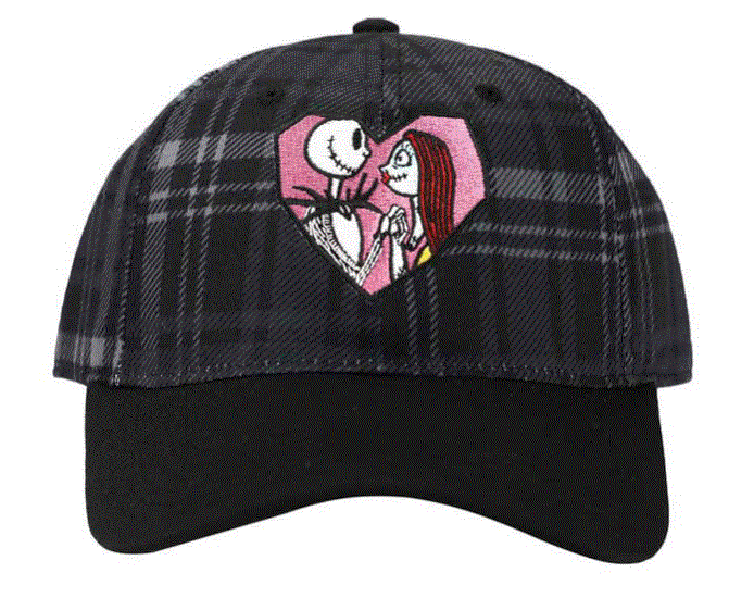 Disney: The Nightmare Before Christmas - Jack & Sally Embroidered Hat