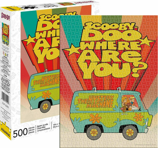 Scooby-Doo Where Are You? 500 Piece Jigsaw Puzzle - Kryptonite Character Store