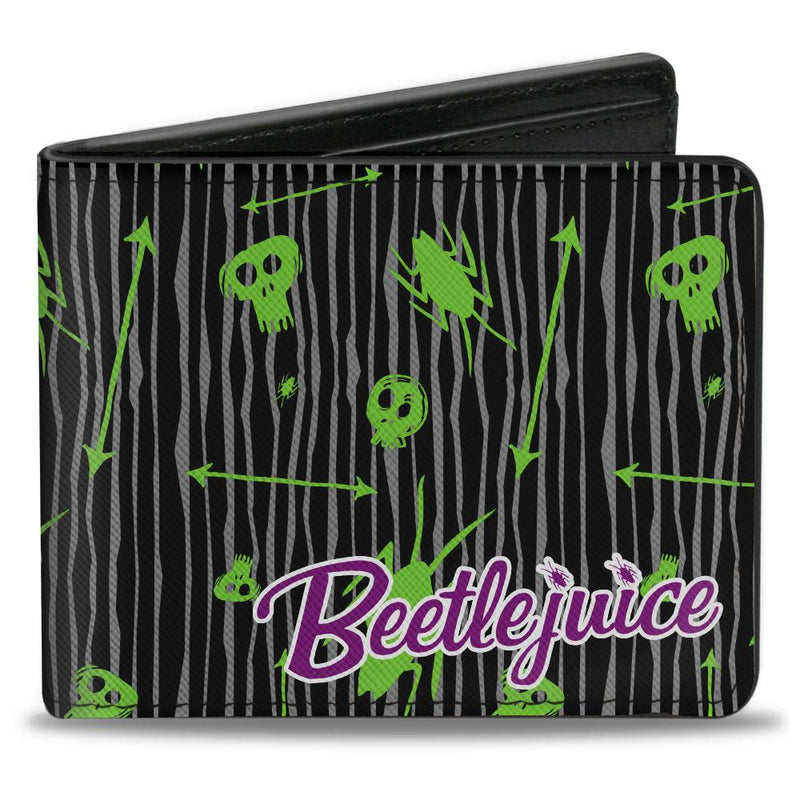 Beetlejuice - Roach Shull Doodles Collage Bifold Wallet