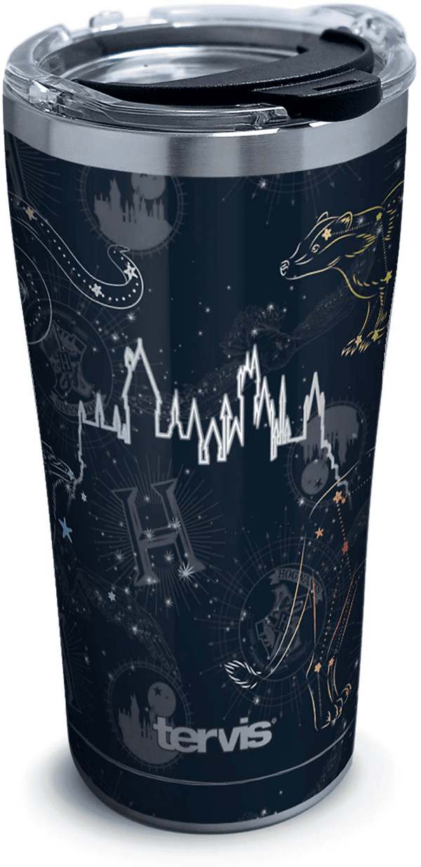 Harry Potter - Vaso aislado de acero inoxidable con constelación del Merodeador, 20 oz, Tervis