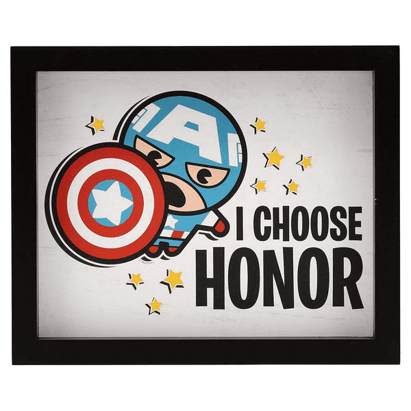 Marvel Comics: Captain America - I Choose Honor Framed Wall Art
