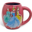 Disney Three Princess Oval Curved 18oz. Ceramic Mug - Kryptonite Character Store