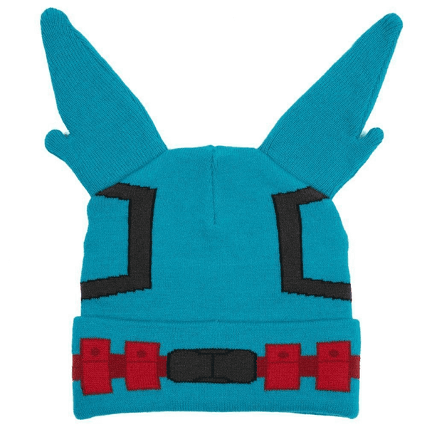 My Hero Academia - Bonnet en tricot à revers avec personnage Deku