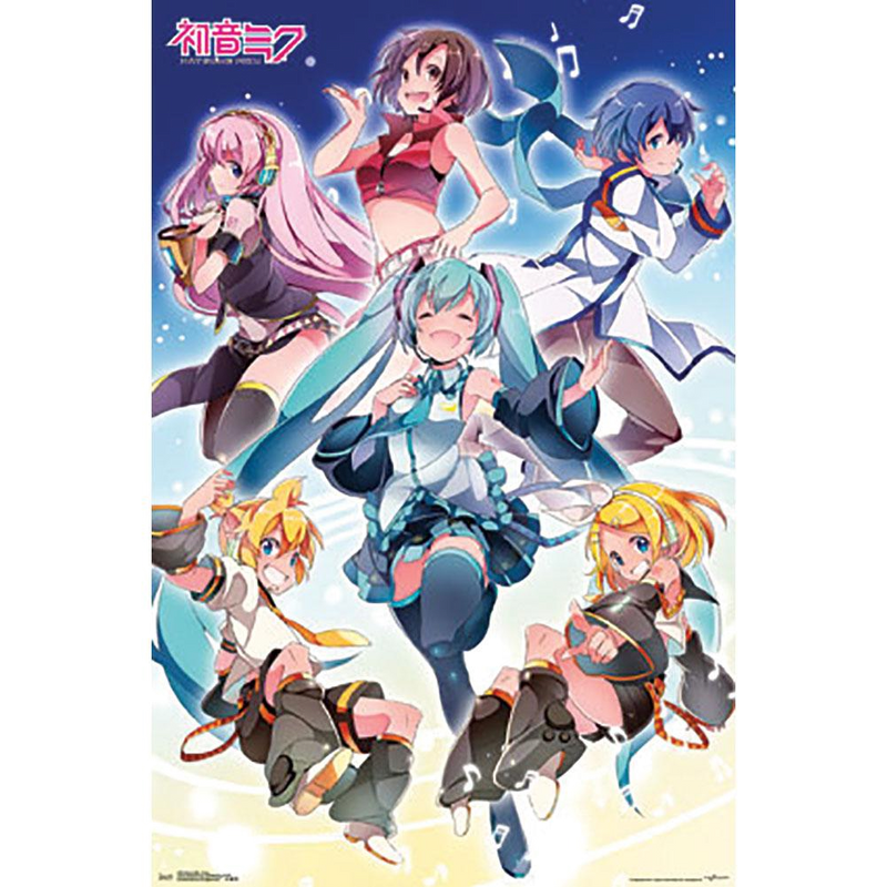 Hatsune Miku - Group Wall Poster