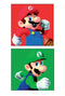 Super Mario Run- Mario & Luigi 6'' x 6'' Canvas Set - Kryptonite Character Store