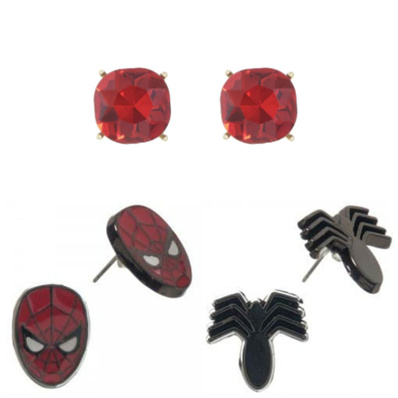 Marvel Comics - Spider-Man Earrings Set