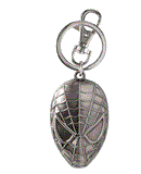 Marvel Universe - Spider Man Head Pewter Keychain