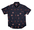 Spooky Soiree (Washed out Red) - Kunuflex Short Sleeve Shirt