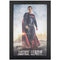 Justice League Superman Framed Movie Wall Art, 19” H x 13” L, Multicolored - Kryptonite Character Store
