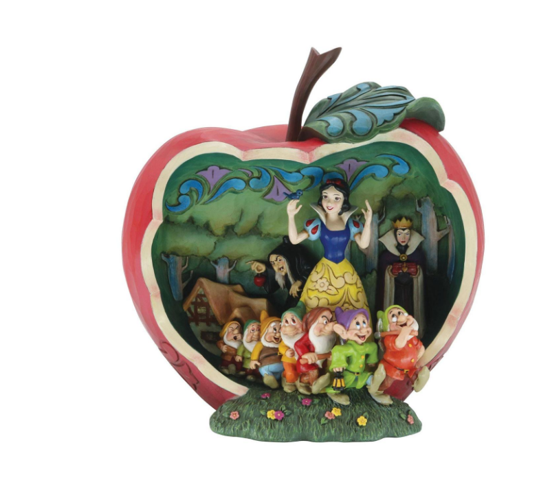 Disney Traditions - Figurine Scène Pomme Blanche Neige 