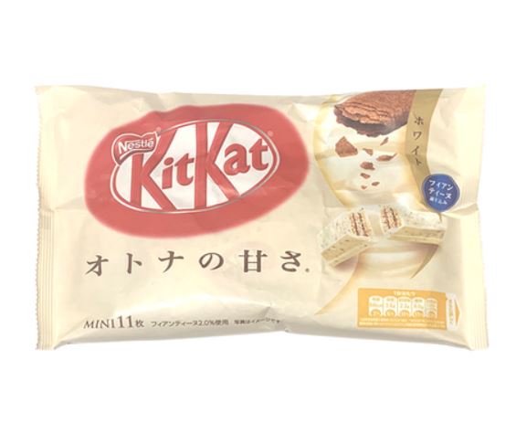 Nestlé : Kit Kat - Gaufrettes au chocolat blanc Crêpe Gaufre,