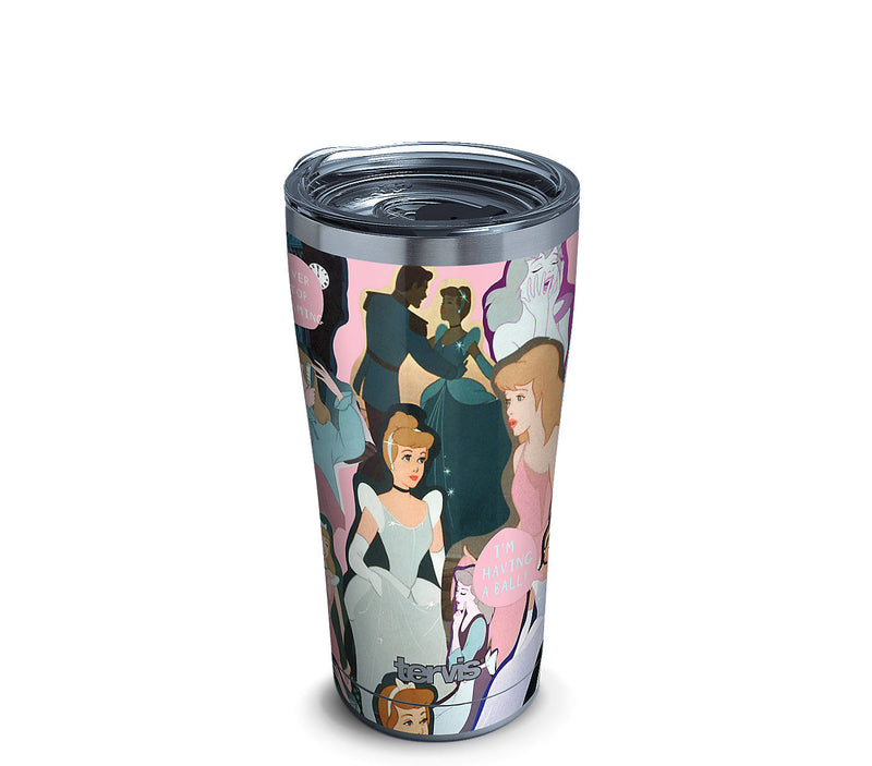 Cargue la imagen en el visor de la galería, Cinderella Disney Travel Tumbler Tervis Steel Tumbler 20oz
