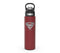 DC Comics - Superman Logo Engraved on Foxberry Red Water Bottle with Deluxe Spout Lid