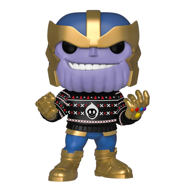 Pop Marvel: Holiday - Thanos in Ugly Sweater - Kryptonite Character Store