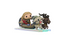 Funko POP! Marvel Thor: Love and Thunder - Goat Boat with Thor, Toothgnasher & Toothgrinder
