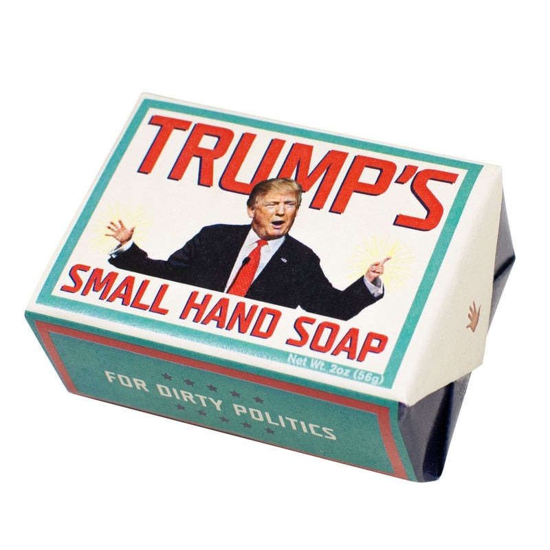 Trump's Small Hands Soap- Kryptonite Character Store 