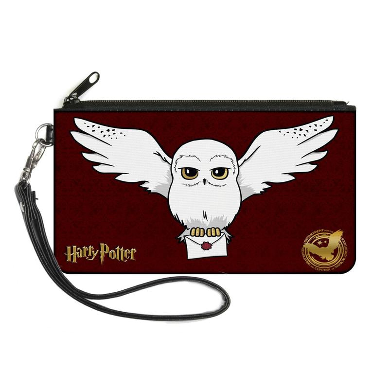 Harry Potter: Hedwig - Delivery Pose Canvas Zipper Women's Wallet