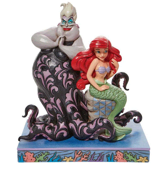 Disney - Figurine Ariel et Ursula