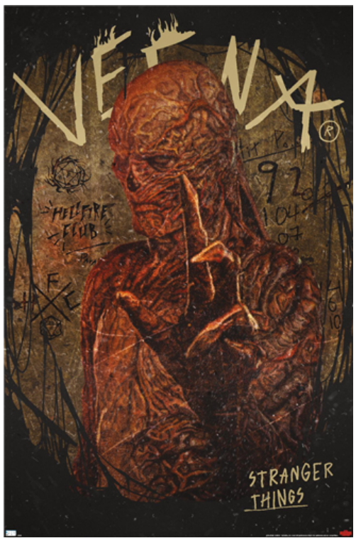 Trends International Netflix: Stranger Things Season 4 - Vecna Wall Poster