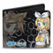 Kagamine Rin + Kagamine Len Poses - Honeycomb Bifold Wallet