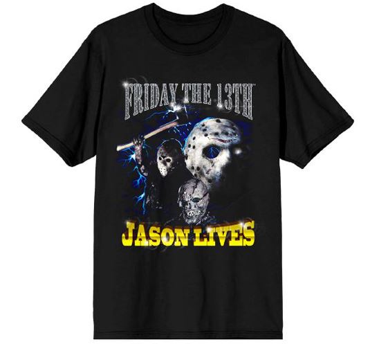 Friday the 13th - Jason Lives Black Men's T-Shirt