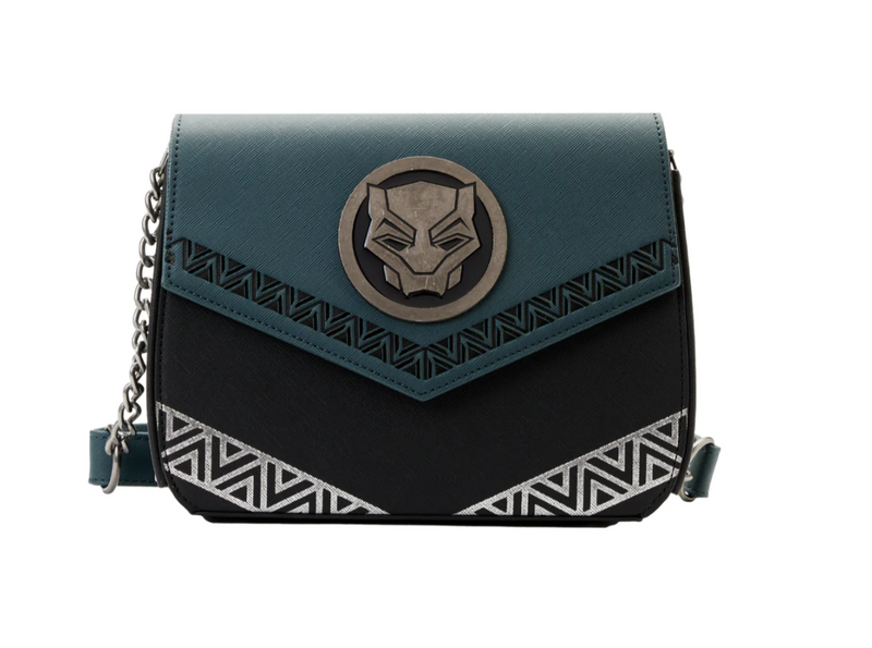 Load image into Gallery viewer, Loungefly Marvel Comics: Black Panther - Wakanda Forever Crossbody Bag
