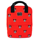 Positively Minnie AOP Canvas Embroidered Backpack Loungefly