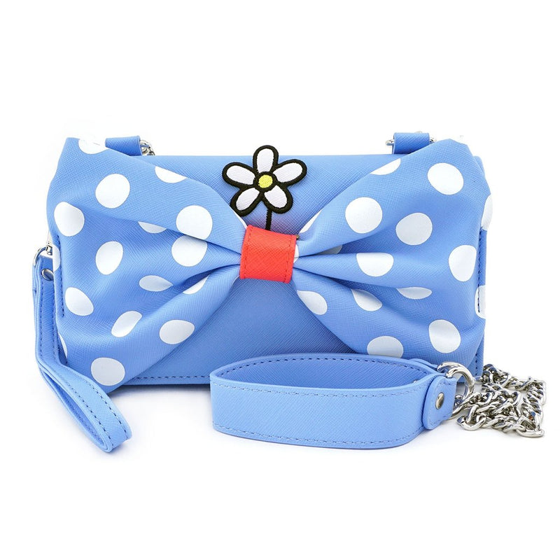  Disney Positively Minnie Mouse Polka Dot Crossbody Wristlet Loungefly x