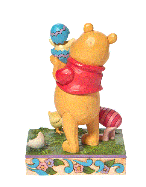 Disney : Winnie l'ourson – Figurine Ourson et porcelet avec poussin