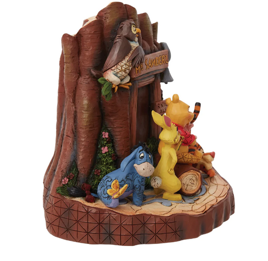 Disney Traditions - Winnie The Pooh Carved by Heart Figure