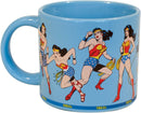Wonder Woman Through the Years Coffee Mug- Kryptonite Character Store 