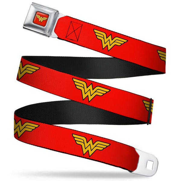 DC Comics Wonder Woman Logo Seat Belt Buckle CHILDREN'S Belt
