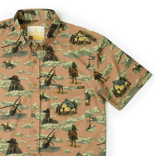Yellowstone - "Dutton Ranch" Kunuflex Short Sleeve Shirt
