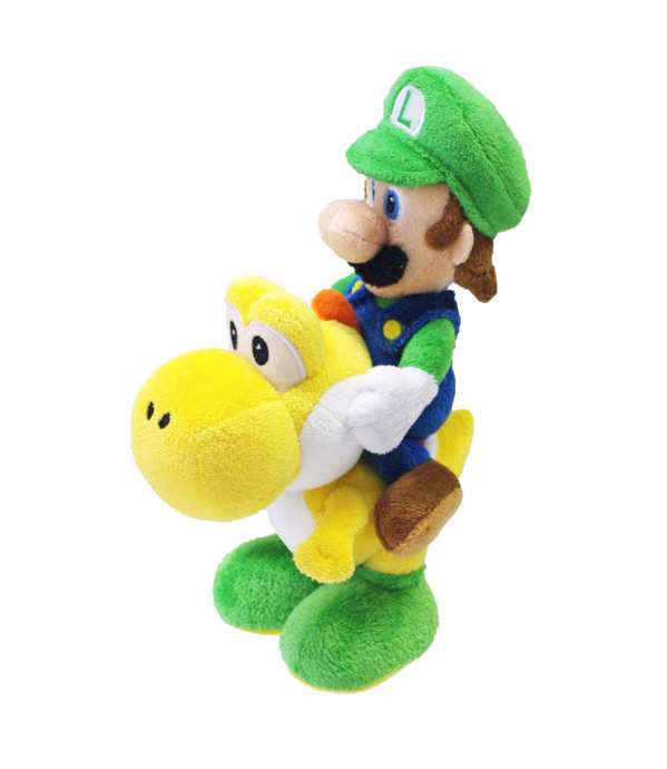 Super Mario - Luigi Riding Yoshi 8